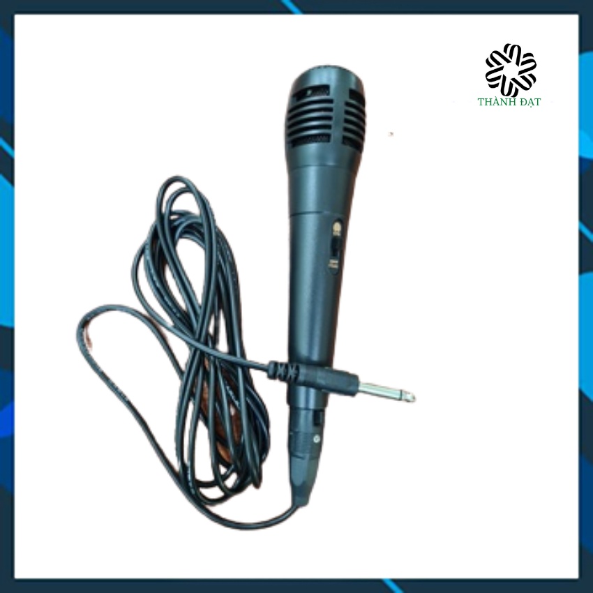 Micro Hát Karaoke Có Dây Giá Rẻ Dụng Cho Tất Cả Các Loa Như KIMISO S2, S3, S6... Loa Karoke JBZ, JBL.. Jact 6Ly.