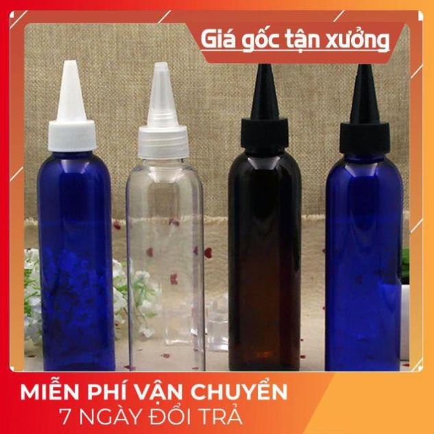 [RẺ VÔ ĐỊCH] [Combo 10sp] Chai Chiết Mĩ Phẩm ❤ Chai nhựa pet nút nhọn 150ml,200ml,250ml chiết mỹ phẩm , phụ kiện du lịch