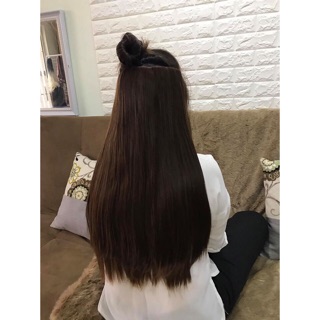 Tóc dải kẹp thẳng