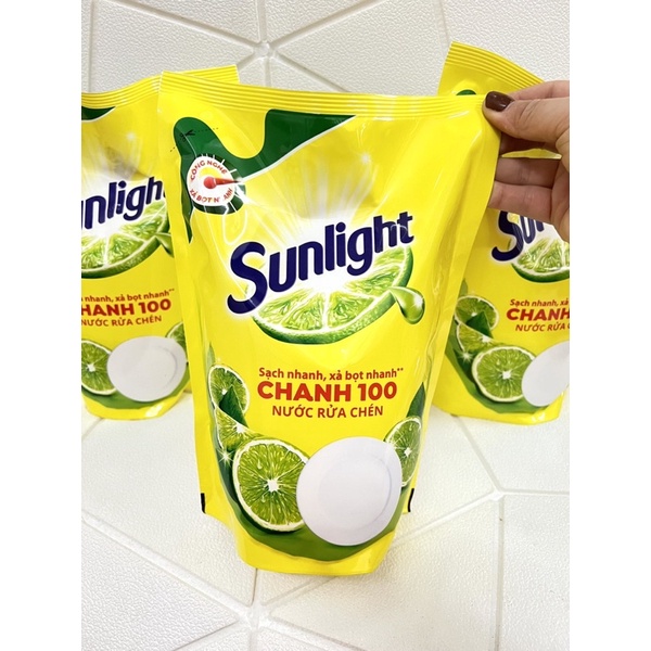 Nước Rửa Chén-Bát Sunlight Chanh Túi 1,4Kg