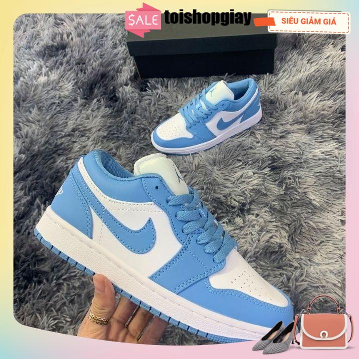 Giày sneaker JD 1 CỔ THẤP XANH DƯƠNG , Giày thể thao jd 1 low 2021 full box bill