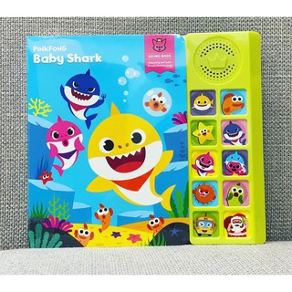 [CHÍNH HÃNG] Bộ 5 cuốn sách âm thanh Baby Shark - Nhập khẩu Hàn Quốc (Cùng con)