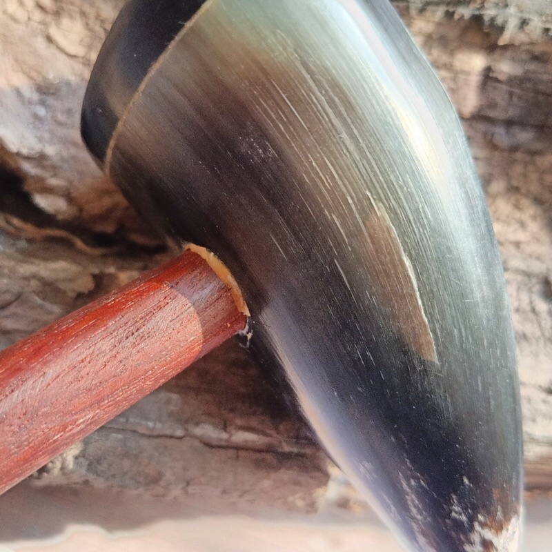 Cây búa đấm lưng bằng sừng trâu tự nhiên