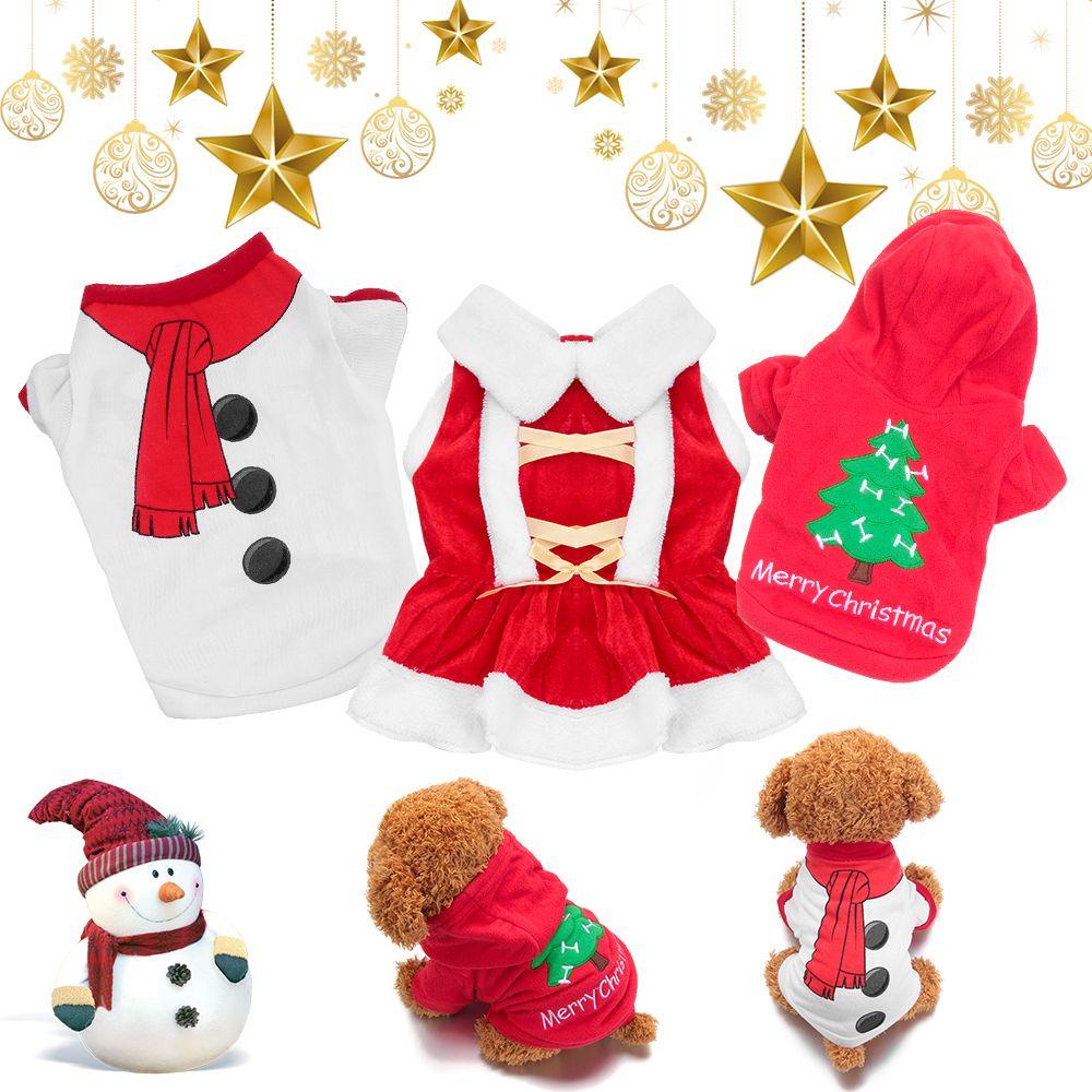 Áo Liền Quần Hóa Trang Ông Già Noel Cho Chó LAYOR1