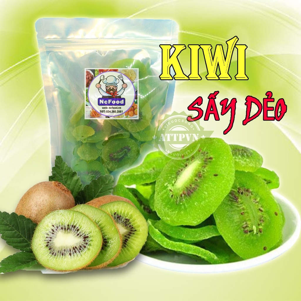 Kiwi Sấy Dẻo 500g NCFOOD
