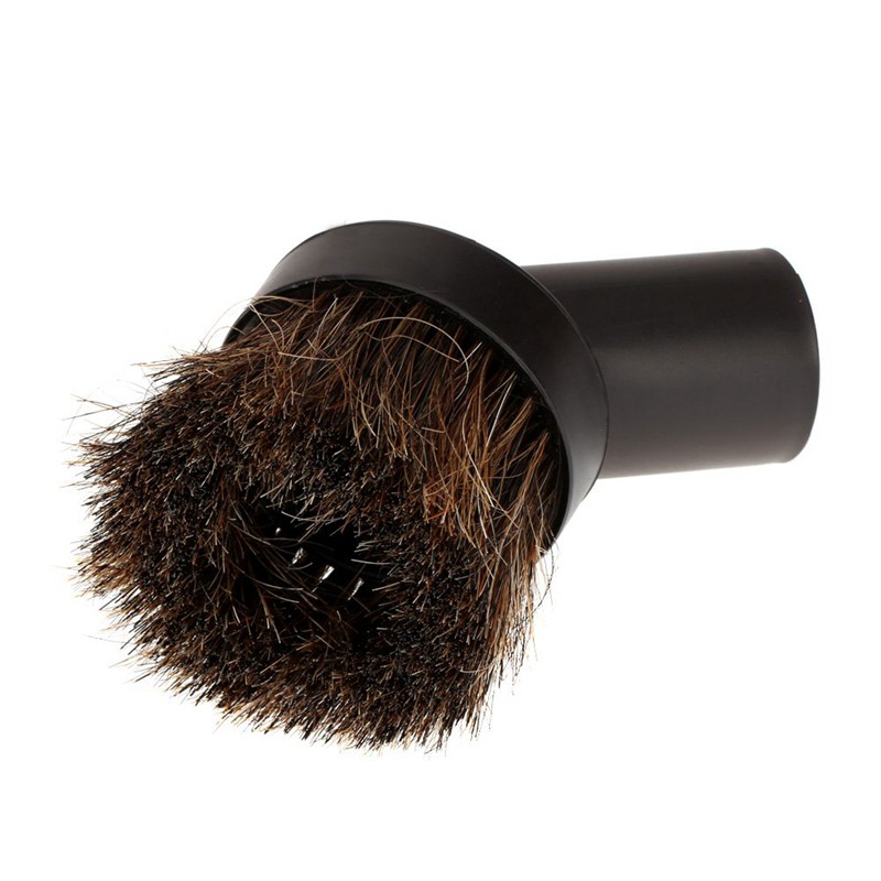 32Mm Dusting Brush Dust Tool Attachment for Vacuum Cleaner Round Horse Hair