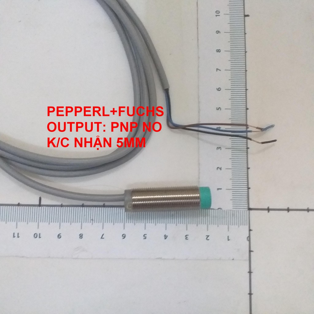 CẢM BIẾN TIỆM CẬN tròn 12mm dài 40mm PNP NO