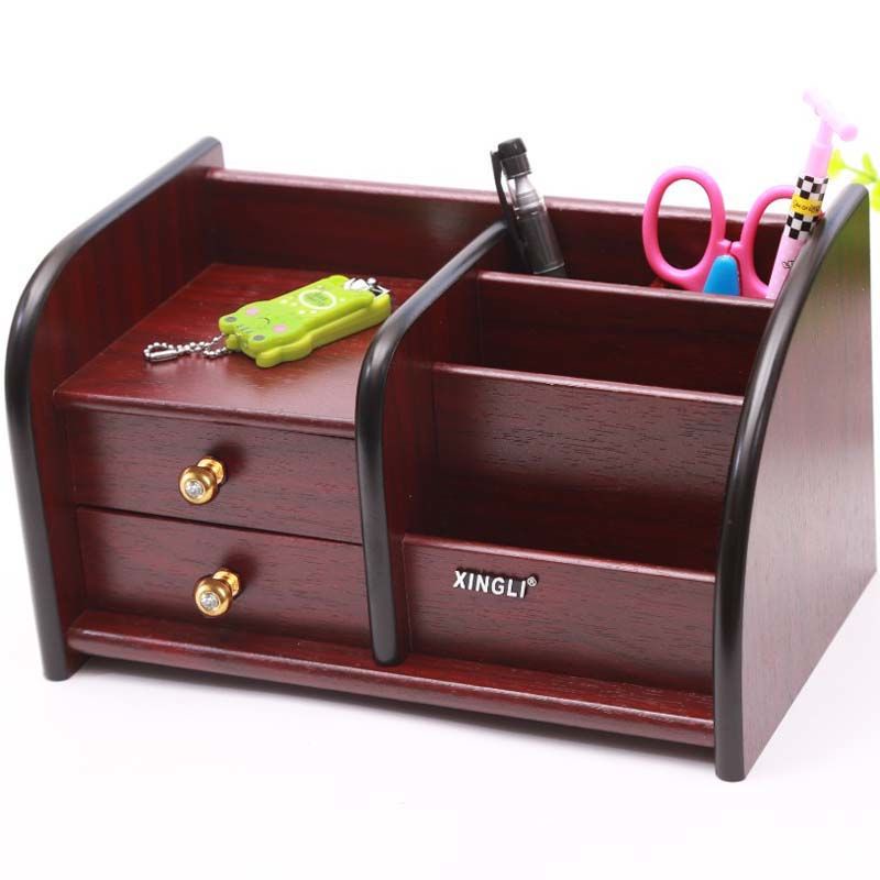 Hộp Đựng Bút Bằng Gỗ Để Bàn Đa Năng Phong Cách Hàn Quốc Dễ Thương Cho Học Sinh Giá Đỡ
