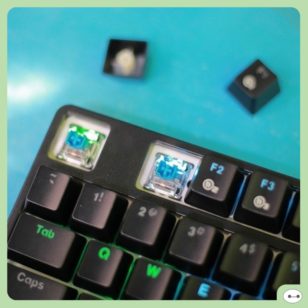 Bàn phím cơ DareU EK87 Multi LED Blue switch