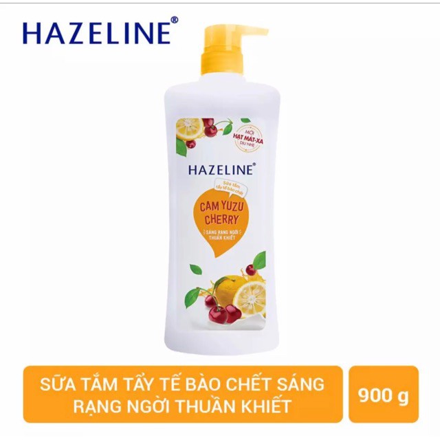 Sữa tắm dưỡng da Hazeline 900gr (Chai)