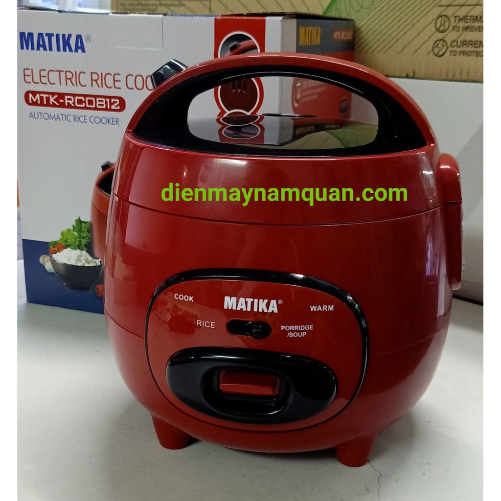 Nồi cơm điện Matika MTK-RC0812 (0.8L)