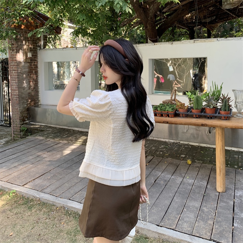 Áo Sơ Mi Nữ Ngắn Tay Thời Trang Mùa Hè Dễ Phối Đồ