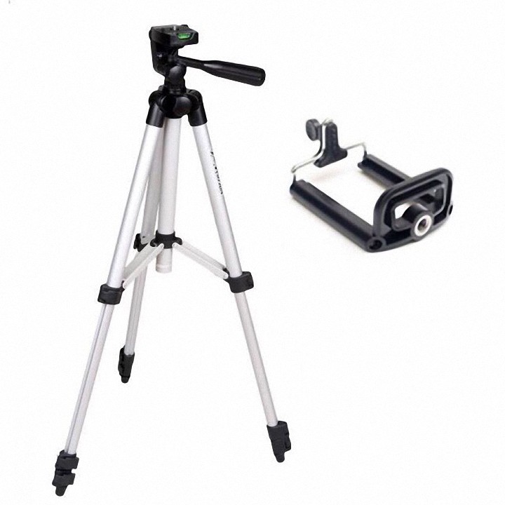 Chân Điện Thoại Và Máy Ảnh Tripod TF-3110 Hỗ Trợ Chụp Hình LiveStream