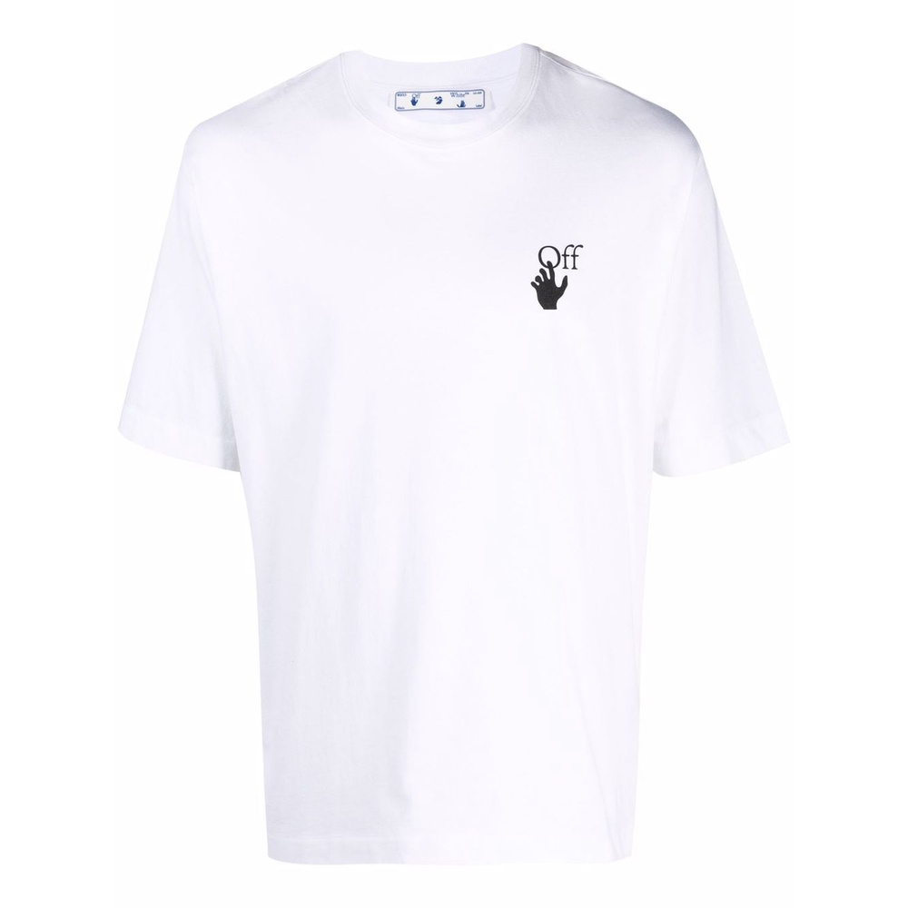 Áo thun Off White cut here arrows print T-shirt ss21
