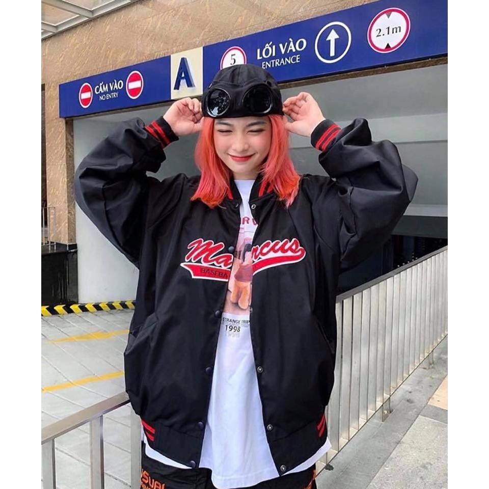[ ẢNH THẬT ] ÁO KHOÁC BOMBER MARCUS UNISEX
