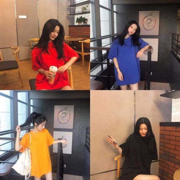 [R04][HÌNH THẬT] Áo thun nữ nam unisex căp đôi áo phông nữ tay lỡ trơn bao đẹp bao chất-BT036 | BigBuy360 - bigbuy360.vn