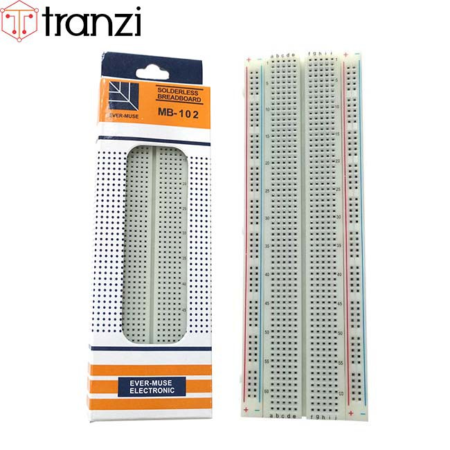 Breadboard MB-102 165x55x10mm 830 lỗ