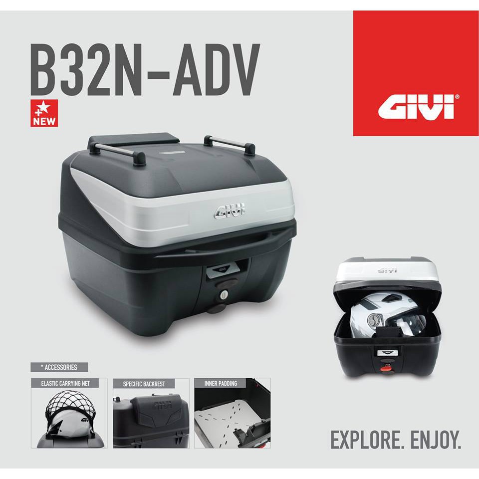 Thùng xe Givi B32N ADV chính hãng-X135SHOP