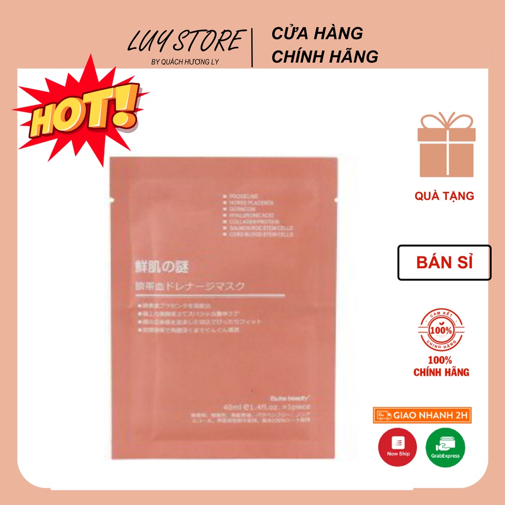 Miếng Mặt nạ tế bào gốc nhau thai Nhật Bản