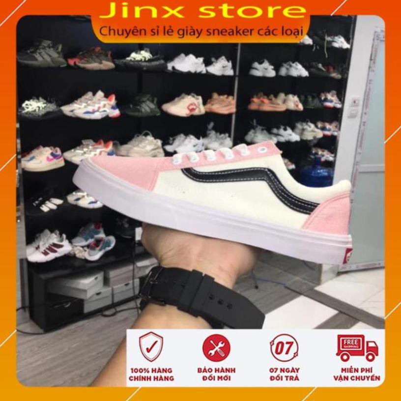 sale 12/12  [Free ship ] Giày Sneaker Van Classic Cổ Thấp hồng đen fullbox Jinx Store - Aw111 ¹ NEW hot . ^ ' .