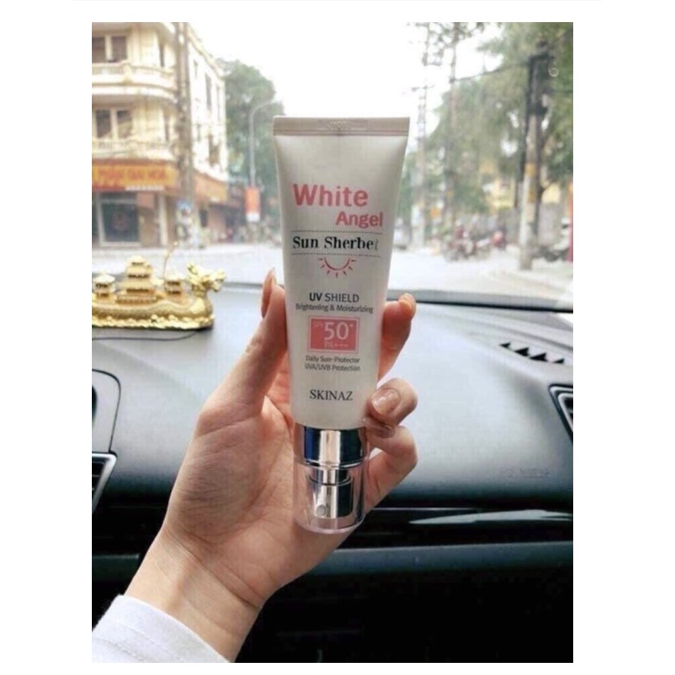 Kem Chống Nắng Skinaz - White Angel Sun Sherbet Skinaz Hàn Quốc - Date