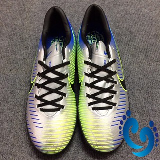Giày đá bóng TF Mercurial Neymar bạc nhân tạo