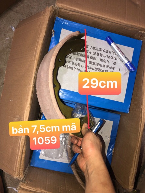 má phanh bản 7,5 cung 29cm