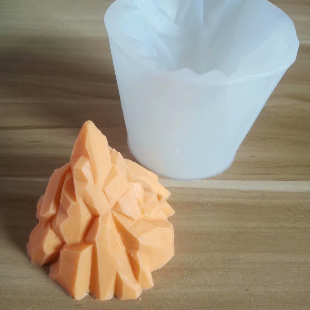 [KHUÔN 4D SALE] Khuôn Silicone Núi Lửa, Núi Tuyết