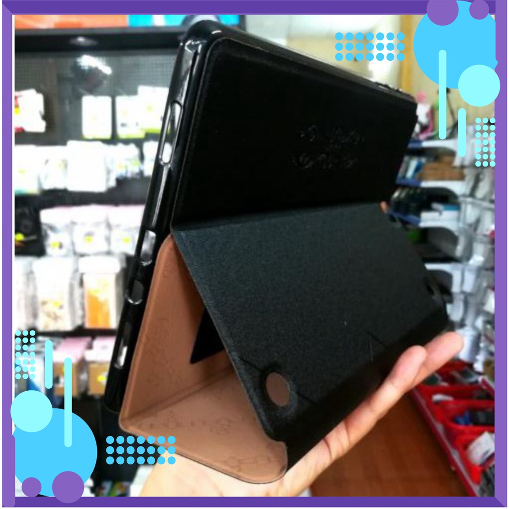 Bao Da Samsung Tab E 9.6 Inch (T560/ T561) Hiệu Lishen Lưng Dẻo Màu Hana case