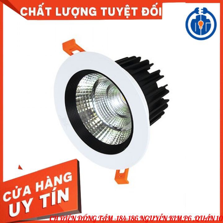 Đèn Rọi COB chiếu điểm 7w HT .