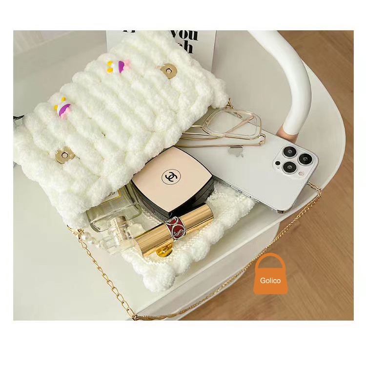 túi thỏ đan Túi Handmade Tđeo chéo làm quà tặng người yêu