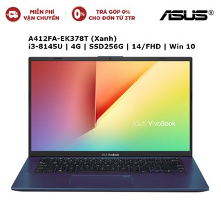 Laptop asus a412fa-ek378t i3-8145u | 4g | 256g | 14"fhd | win 10