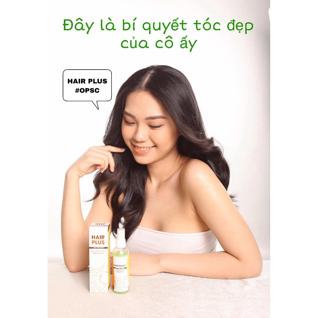 XỊT DƯỠNG TÓC HAIR PLUS - NGĂN RỤNG TÓC, KÍCH THÍCH MỌC TÓC