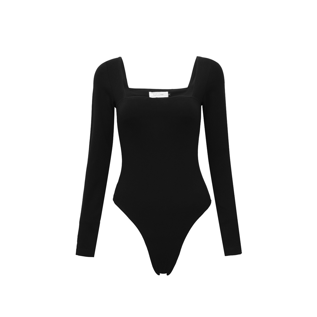 TATICHU - Bodysuit tay dài cổ vuông - Long Sleeve BodySuit