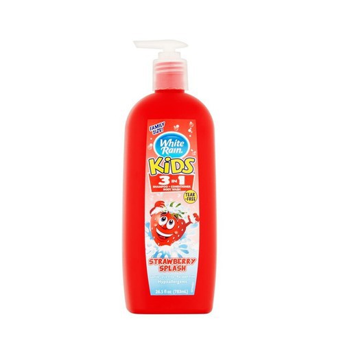 Sữa Tắm, gội, xã cho bé White Rain Kids 3 in 1. Dung tích 783ml - 26.5 floz  - 50P300021