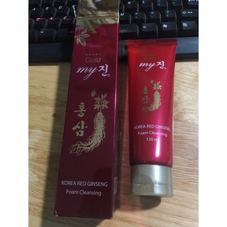 Sữa rửa mặt hồng sâm Hàn Quốc my gold