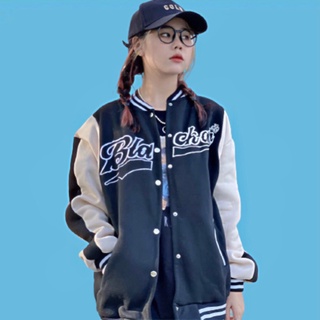 Áo Khoác Bomber Blackai Đen , Áo bomber Nam Nữ Phong Cách Hàn Quốc