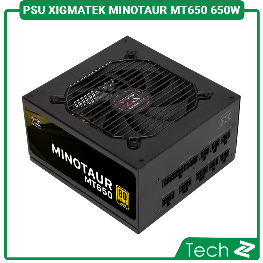 Nguồn Xigmatek MINOTAUR MT650 650W (80 Plus Gold/Màu Đen)