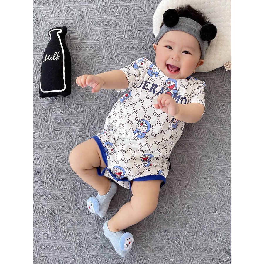 [Vải Thun Lạnh] Body đùi cho bé trai bé gái mẫu Bodysuit nhiều họa tiết dễ thương cho trẻ sơ sinh từ 3-12kg
