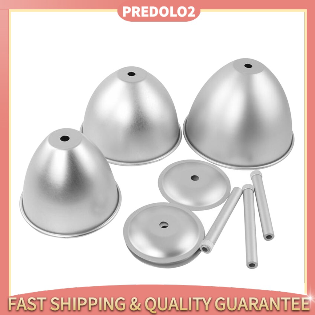 Bộ 2 Khuôn Làm Kẹo Đường 5 inch Hình Đầm Công Chúa