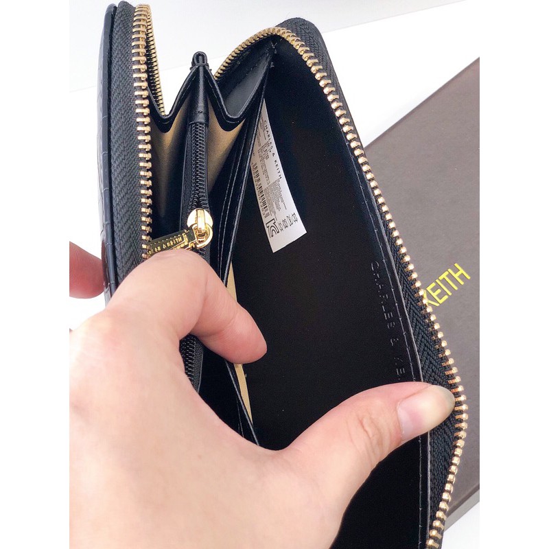 Ví chữ C kéo khoá mẫu mới full hộp