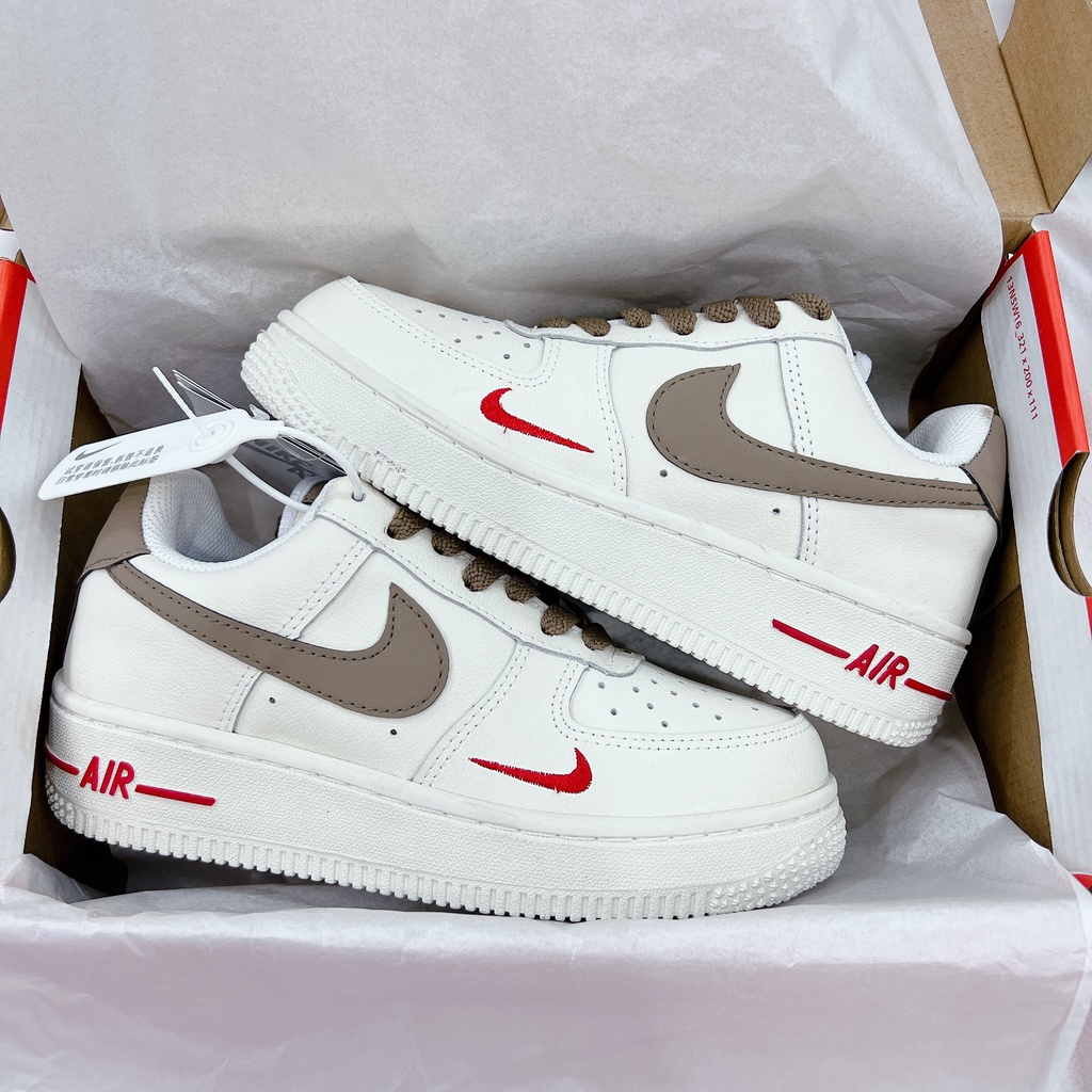 Giày Thể Thao Nam Nữ Ngô Thắng Forc Trắng Logo