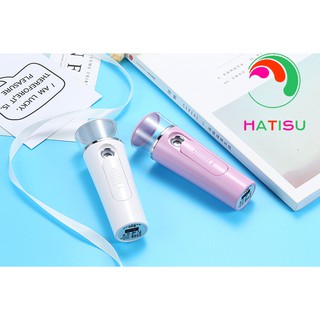 [GÍA SIÊU TỐT] MÁY PHUN SƯƠNG NANO MINI NANO01E TẠO ĐỘ ẨM CHO DA, CẦM TAY KÈM SẠC DỰ PHÒNG HATISU