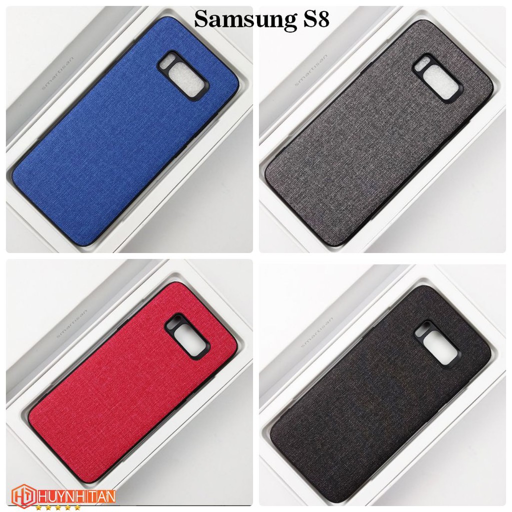 Ốp lưng Samsung S8 vân vải Jean