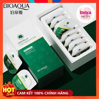 Hộp 8 Mặt nạ đất sét rau má BIOAQUA kiềm dầu giảm mụn nội địa Trung 8*7.5g (BIO22)