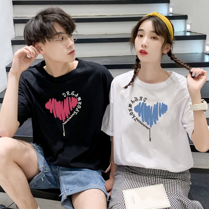 ZHELIHANGFEI Áo thun in ngắn tay kiểu dáng rộng theo phong cách đại học