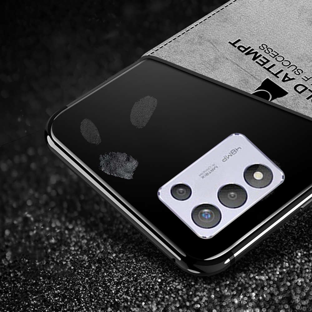 Ốp điện thoại vải mềm chống sốc toàn diện cho Oppo Realme Q3s/ K9s Realmy Oppo Realme Q3s/ K9s