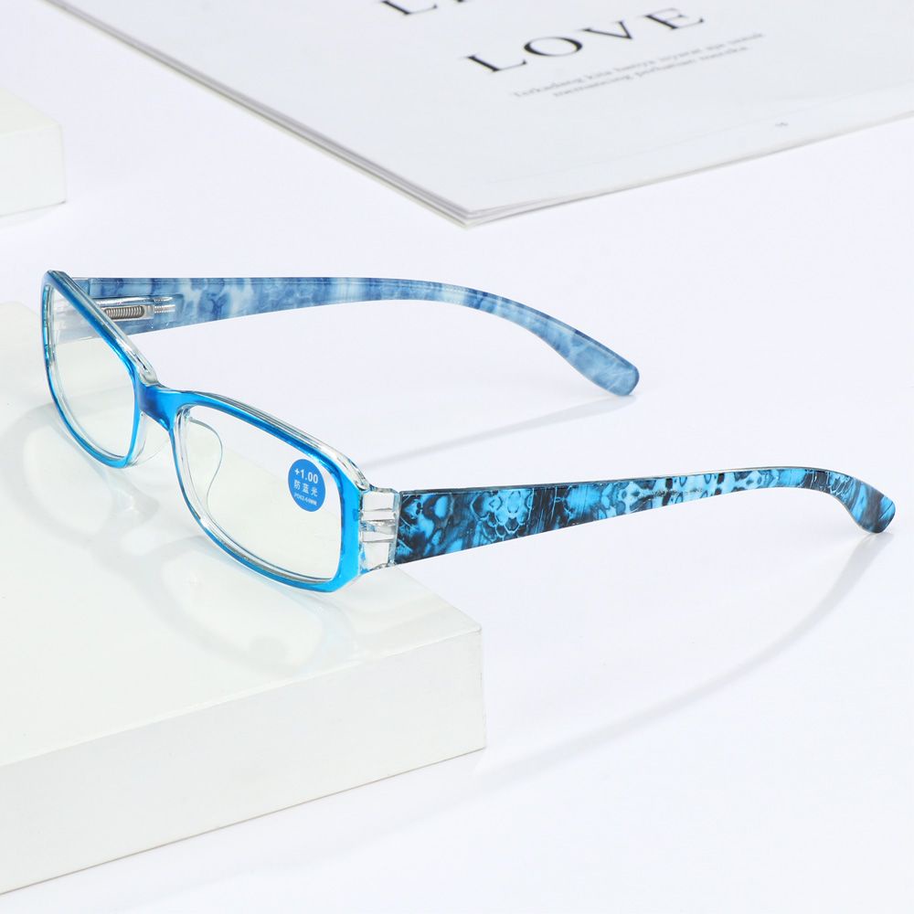 Mắt Kính Đọc Sách Gọng Siêu Nhẹ Chống Ánh Sáng Xanh Phong Cách Vintage Thời Trang Cho Nữ