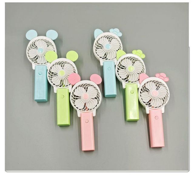 Quạt sạc usb hoạt hình gấp gọn