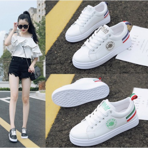 GIầy Thể Thao Nữ Gót Mầu(Sẵn Hàng+Hình Thật+Hộp) 058 | BigBuy360 - bigbuy360.vn